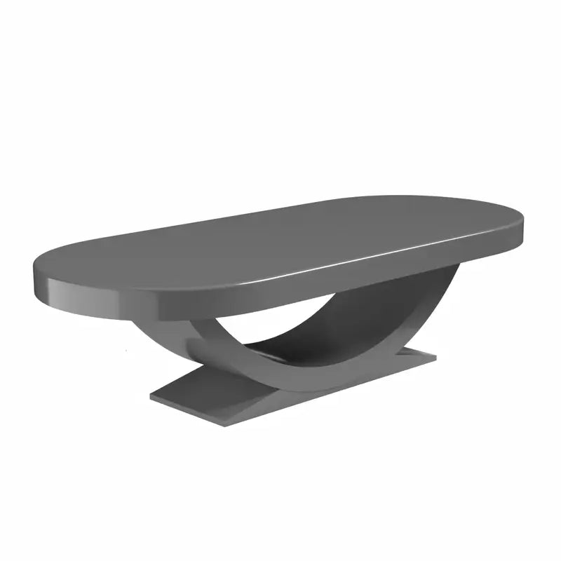 Arts Gameroom Siamun Poker Table - Gray Dining Top