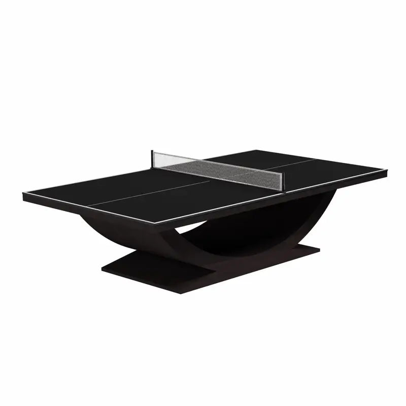 Arts Gameroom Siamun Ping Pong Table - Ebony Black