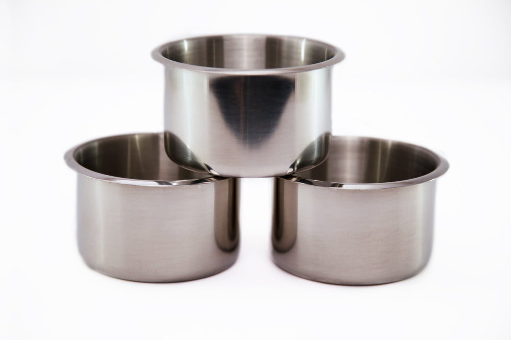 BBO 4" wide stainless steel cupholders