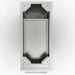 Overhead top-down view of the Sunstone 12-inch storage cabinet frame showing the internal structure and mounting points for countertop installation.