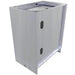 Sunstone SBC18DPIC stainless steel outdoor drawer cabinet frame with utility access openings for grill island installation