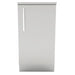 Front-facing view of a right-hinged Sunstone SBC18FSD 18-inch outdoor island storage cabinet.