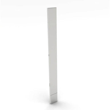 Sunstone SCC3SPB 3-inch stainless steel front spacer panel with adjustable kick plate for outdoor kitchen island cabinet filler.