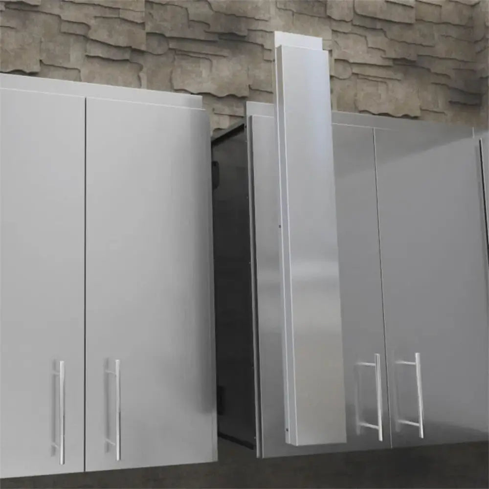 Sunstone SWC6SPF 6-inch outdoor kitchen wall cabinet front spacer panel in 304 stainless steel.