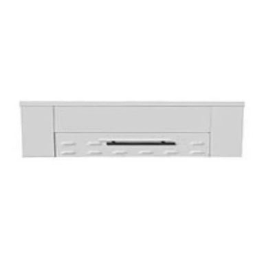 Sunstone SCC34CTK34 kamado grill island trim kit, stainless steel front trim panel for outdoor kitchen cabinet cutout and built-in kamado installation.