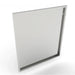 Rear view of the Sunstone SCC27EP universal base end panel revealing the interior mounting flange and structural reinforcement for secure attachment to outdoor cabinetry.