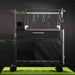 Tagwood BBQ03SI Santa Maria grill with open firebox and adjustable height grate