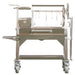 Tagwood BBQ03SS Mini Santa Maria grill product view on white background with adjustable crank system