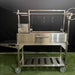 Tagwood BBQ03SS Santa Maria grill stainless steel front view in showroom