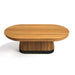RAM Game Room PRO60TBL-W walnut oval dining top