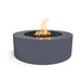 The Outdoor Plus Unity Round Fire Pit Smooth Gray Finish