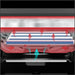 Technical diagram showing heat retention and airflow within the Broil King ThermaCast aluminum cookbox.