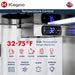 Kegco ADA kegerator digital temperature control with 32-75°F range for beer, soda, coffee, kombucha, and wine