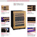 VCWR 24 Bottle Wine Refrigerator Features