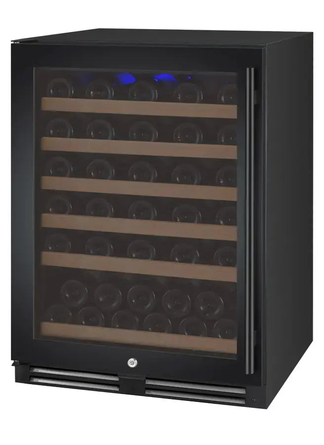 Allavino VSWR56 Single Zone Left Hinge in Black