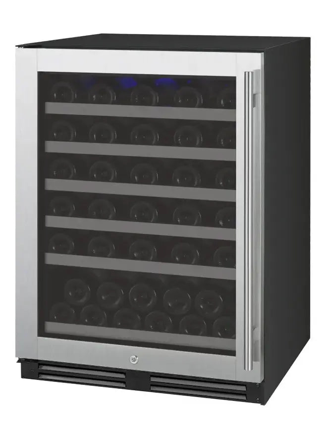 Allavino VSWR56 Single Zone Left Hinge in SS