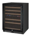 Allavino VSWR56 Dual Zone Left Hinge in Black