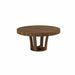 Galaxy Round Poker Table  by Arts Gameroom Walnut Dining Top