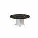 Luxor Round Poker Table by Arts Gameroom White