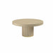 Deluxe Round Poker Table by Arts Gameroom White Oak Dining Top