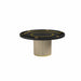 Deluxe Round Poker Table by Arts Gameroom White Oak