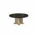 Luxor Round Poker Table by Arts Gameroom White Oak