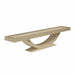 Siamun 9 ft Shuffleboard by Arts Gameroom White Oak