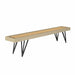 Star Edition Shuffleboard – Modern 9 ft Table by Arts Gameroom White Oak