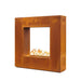 The Outdoor Plus Williams Fireplace – Corten Steel