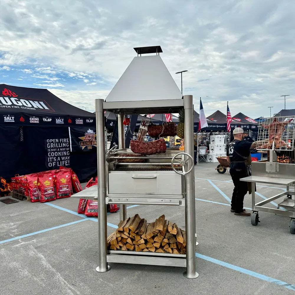Tagwood BBQ BBQ02SS Santa Maria Grill SS304