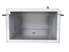 Cutaway of Sunstone A-IC 28-inch drop-in insulated ice chest showing thick insulation and stainless interior, 304 SS outdoor cooler.