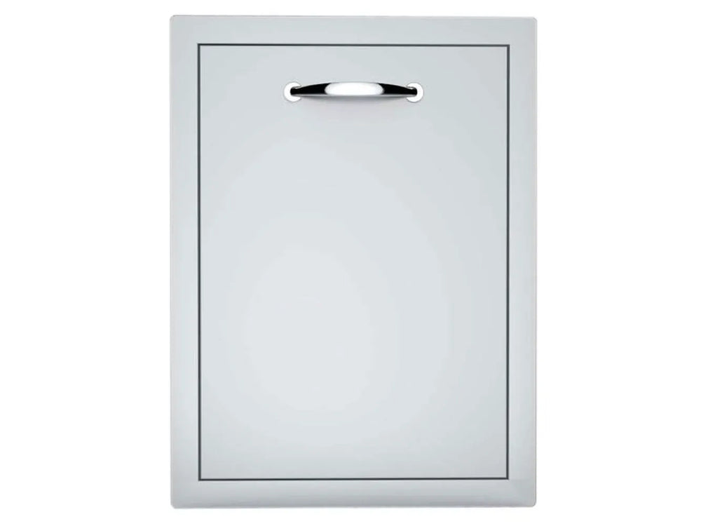 Sunstone A-TRHD 20-inch pull-out trash drawer, stainless steel front panel with curved handle.