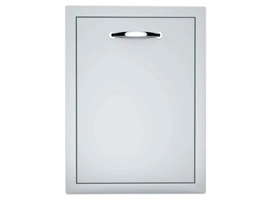 Sunstone A-TRHD 20-inch pull-out trash drawer, stainless steel front panel with curved handle.
