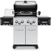 Broil King Regal S 490 Pro IR gas grill with lid open