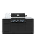 Broil King Baron 590i Grill Center with side burner, front view