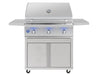 American Made Grills Atlas 36" Grill Cart – Stainless Steel with Grill