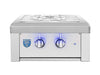 American Made Grills Estate ESTPB2 Built-in Power Burner - 65,000 BTU outdoor wok station with LED lighting