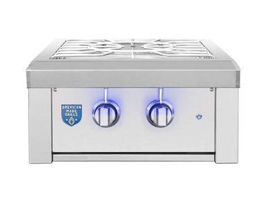 American Made Grills ATSSPB2 65,000 BTU Power Burner built-in for outdoor kitchen, natural gas ready