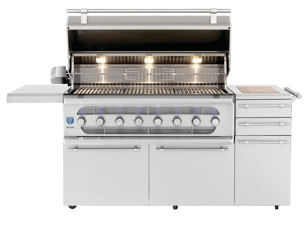 American Made Grills Muscle 54" Hybrid Grill w/ Cart