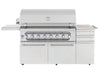 American Made Grills Muscle 54" Hybrid Grill w/ Cart Closed Lid
