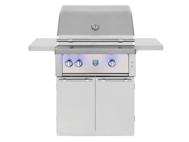 American Made Grills Estate 30" Gas Grill with Cart Closed Lid