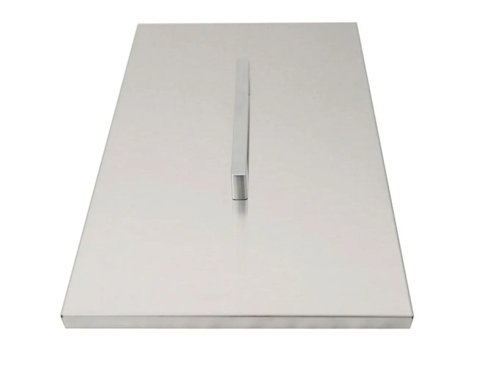Sunstone B-IC14 stainless steel ice chest lid with handle, replacement cover for 14x12 insulated wall ice chest.