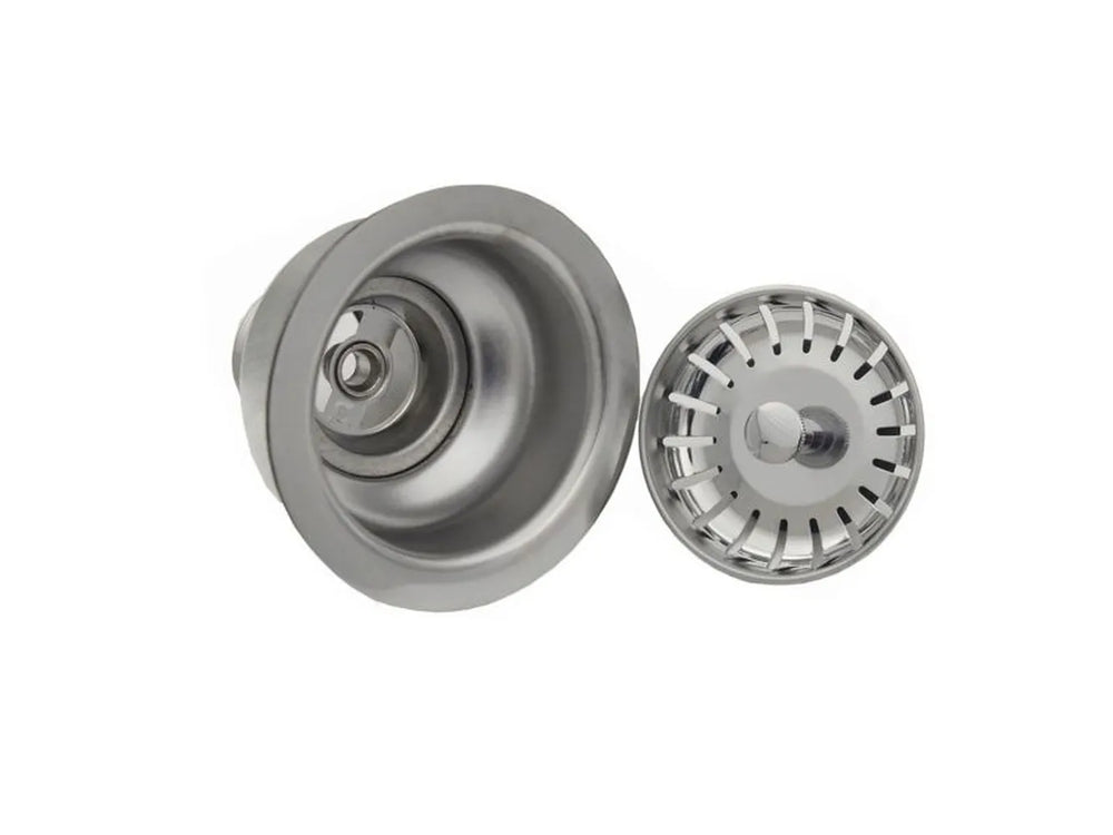 Sunstone B-SK20 sink drain and basket strainer assembly, 304 stainless steel replacement drain hardware for outdoor sink.
