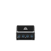 Detail view of the blue LED backlit Sensi-Touch control knob on a Broil King Baron 420 Shadow gas grill.