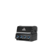 Three-quarter right view of the Broil King Baron 420 Shadow Built-In gas grill showcasing its sleek black finish.