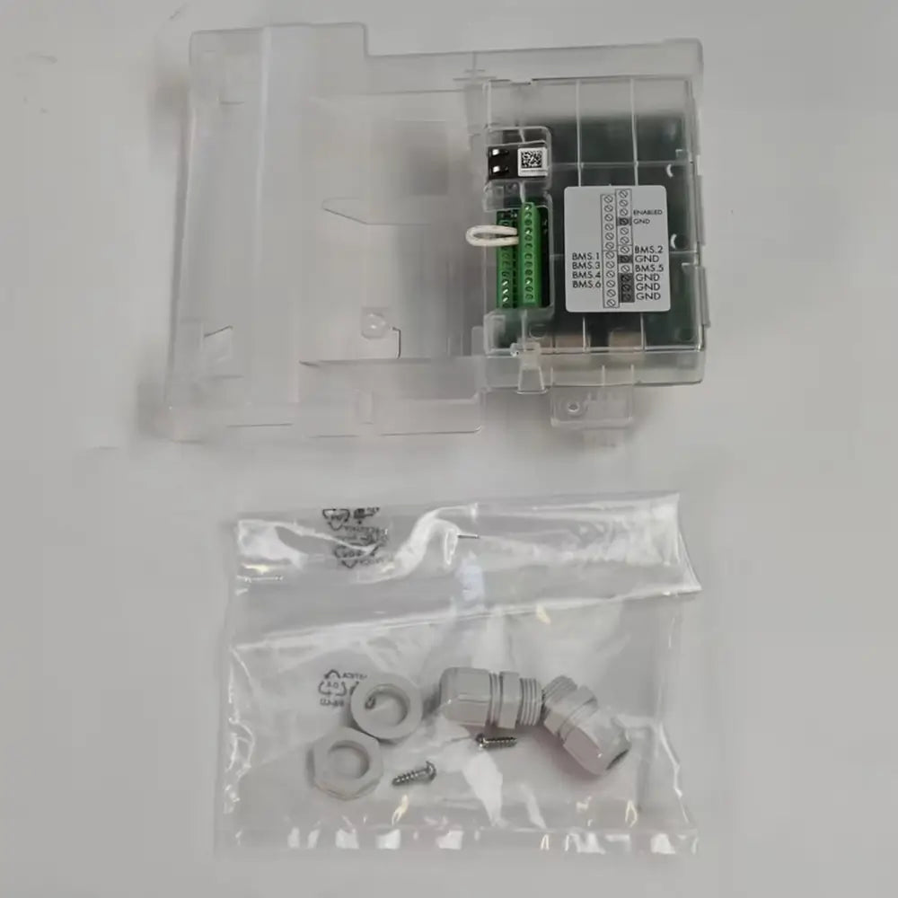 Bromic Smart-Heat Control Expansion Board and hardware kit for BMS/Ethernet integration with electric heating systems.