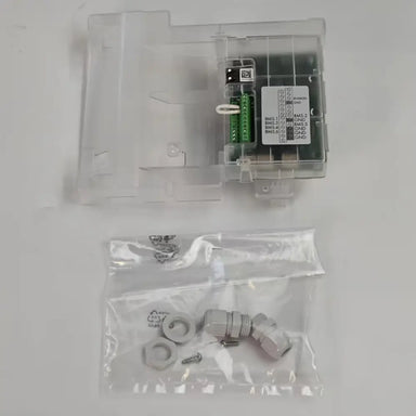 Bromic Smart-Heat Control Expansion Board and hardware kit for BMS/Ethernet integration with electric heating systems.