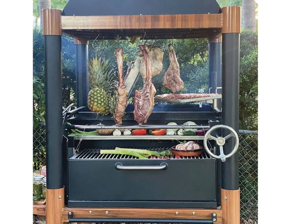 Tagwood BBQ BBQ02SI Santa Maria grill with shovel and poker tools included