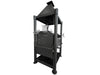 Tagwood BBQ BBQ02SIB Santa Maria wood fire grill with heavy-duty steel frame and adjustable grate