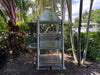 Tagwood BBQ BBQ12SS Gaucho grill with firebox door open and interior grate system